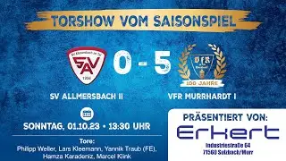 Tore - SV Allmersbach II - VfR Murrhardt I (Saisonspiel) - 01.10.23