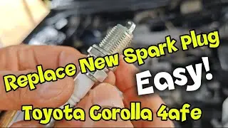 Paano Mag Palit ng Spark Plug, Toyota Corolla 4afe 16 valve 