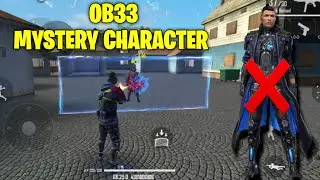 MYSTERY CHARACTER ABILITY || NEW CHARACTER IN OB33 UPDATE AT ADVANCE SERVER (@rowdy8777 GAMING)