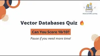 Vector Databases Quiz | Test Your GenAI & RAG Knowledge in 3 Minutes