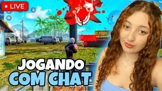 BORA JOGAR??🔵 FREEFIRE AO VIVO COM CHAT🔵 #aovivo #garenafreefire #freefire