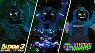 Blue Beetle From Every LEGO Video Game W / Mod