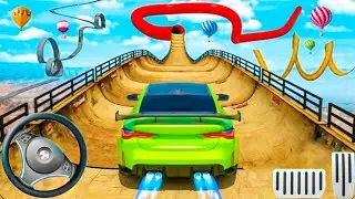 Real Mega Ramp Car Stunt Games:  Mega Ramp Car Simulator Game: Android Game Play