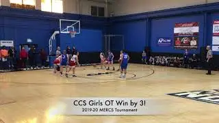 CCS girls overtime win!
