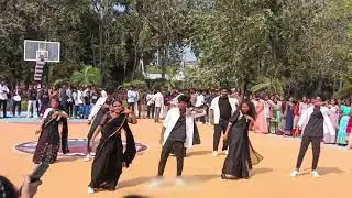 #sri sivani college of engineering🏫 #peelings #flashmob 🕺👯‍♂️ #diploma #video #annual day😍 #2K25