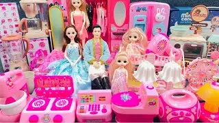 Who can resist! 14 Minutes AS MR Immersive Review of Barbie Princess Bed Bedroom Toy