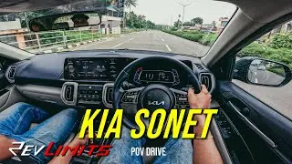 2024 KIA SONET HTX | 1.5L Diesel - 114Bhp | #povtestdrive #161 | RevLimits | #revlimits #kiasonet