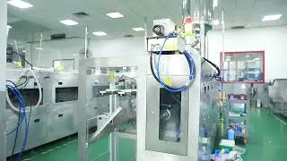 BHS-280D Horizontal Dual Station Flat Sachet Packaging Machine For Liquid
