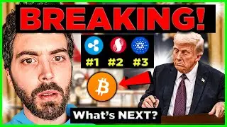 BREAKING: Trump signs BIG Bitcoin Executive Order (Top 4 Crypto Coins)