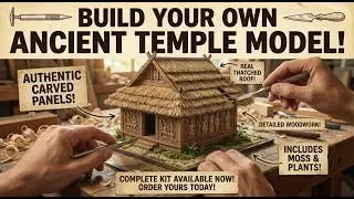 BUILD YOUR OWN ANCIENT TEMPLE MODEL!K REAL