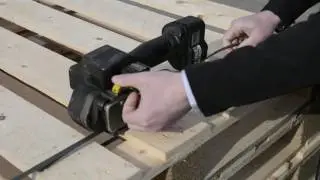 Friction Weld Strapping Tool Demo