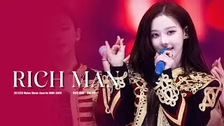 251220 Melon Music Awards MMA 2025 윈터 winter 에스파 aespa RICH MAN 4K 60 직캠