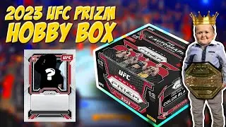 23 UFC Panini Prizm Hobby Box Opening Hasbulla Hunting!