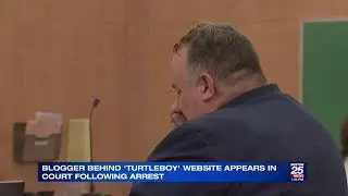 Blogger behind ‘Turtleboy News’ website being arraigned on charges of witness intimidation and co…