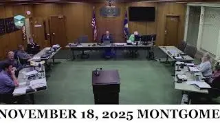 MONTGOMERY COUNTY COMMITTEE MEETING: NOVEMBER 18, 2025