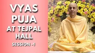Vyaspuja of HH Radhanath Swami in Mumbai | Session -1 | ISKCON Chowpatty
