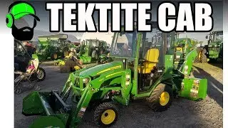 John Deere 1025R with Tektite Cab - Walkaround