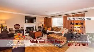 Mick and Julie Perez's Signature Listing on Newbury Place in Palmdale E 163