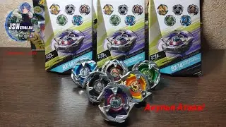 Обзор на весь Random Booster BX-16 Vol.1!/Beyblade X