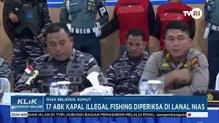 17 ABK Kapal Illegal Fishing Diperiksa Di Lanal Nias
