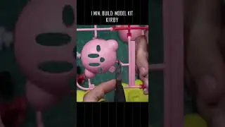 Kirby | 1 min. Build | #speedbuild #quickbuild #plamo #modelkit