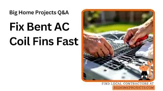Fin Comb Technique For Bent AC Coil Fins