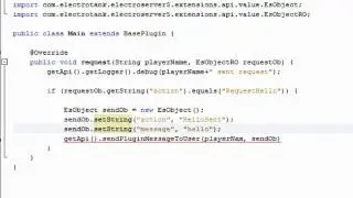 Write Your First Plugin - ElectroServer 5