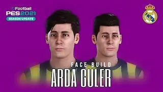 ARDA GULER Face Build Tutorial | Real Madrid | Turkey | Efootball PES 2021