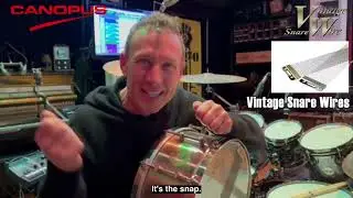 [CANOPUS] Stephen Perkins | Vintage Snare Wires
