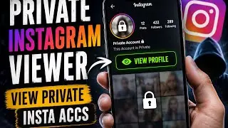How to actually View Private Instagram Profiles without following {2026}