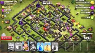 Clash of Clans EPIC All Level 7 Giant Raid Over  Star war learn easy