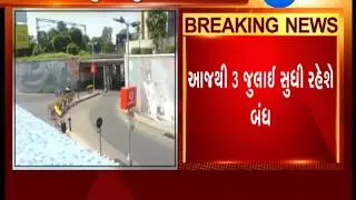 27 June To 3 July ahmedabad Shahibaug Railway Underbridge close