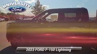 New 2023 FORD F-150 Lightning LARIAT, Durham, NC 50411