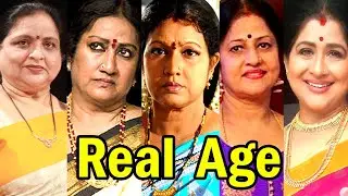 Настоящий возраст старых героинь в 2022 году | Южная старая актриса | Джаямалини, Прабха, Роджа Р...