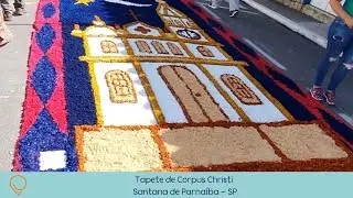 Tapete de Corpus Christi em Santana de Parnaíba #57
