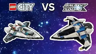 I Made A Galaxy Squad Spaceship From Lego City Space