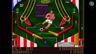 Pinball Mania: Kick off / Amiga /  Arcade Style Digital Pinball // PS5 / Antstream Arcade / Live# 1