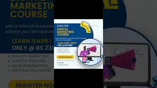 Digital Marketing Course In Hindi |Instagram marketing| Video editing|content creation | Affiliate M