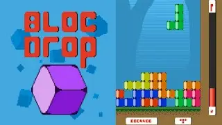Bloc Drop JAVA GAME (Arctic Blue Games 2006 year)