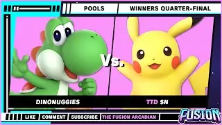 Fusion Arcadian 12 - Турнирная группа - Четвертьфинал победителей - DinoNuggies (Йоши) против $N ...