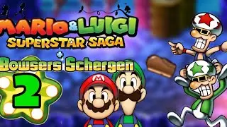Mario und luigi Superstar saga + Bowsers schergen Folge 2: Absturz und neue moves.