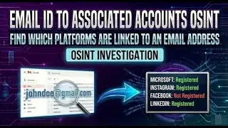 HOLEHE &ndash; Email OSINT Tool | Find Registered Accounts Using Email | Ethical OSINT