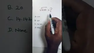 Square root of 200