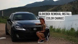 Lexus Is250/350 glovebox removal and install!! 2008