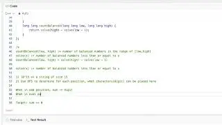 3791. Number of Balanced Integers In a Range (LeetCode Hard)