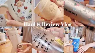 Borong Tumbler Starbucks edisi Juli - Agustus 2022 | Haul & Review Vlog
