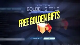 HOW TO GET FREE GOLDEN GIFTS IN ROCKET LEAGUE!! [2020]