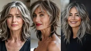 Short Hair styles for women over 60 ❄️☃️❄️