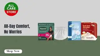 Discreet Adult Incontinence Underwear & Pull-Ups