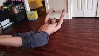 Day 15 Home Workout (Push Ups, Reverse Lunges, Core)